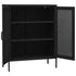 Lady Jillian -  Storage Cabinet Black 80x35x101,5 cm Steel - Model 4